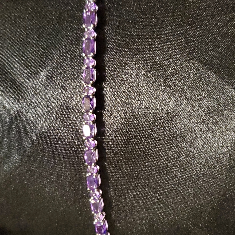 Amethyst bracelet